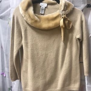 Tan dressy sweater